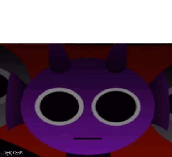 Durple Stare at you (without text) - meme generator image preview