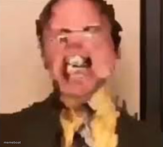 Dwight Screaming - meme generator image preview