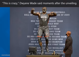 Dwyane Wade statue