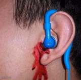 Ear bleed