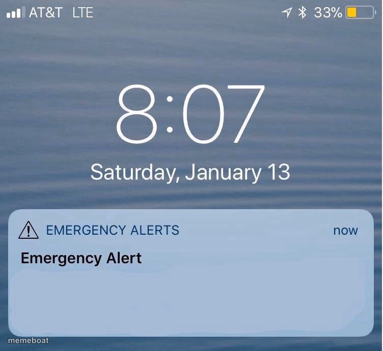 EAS IPhone Alert - meme generator image preview
