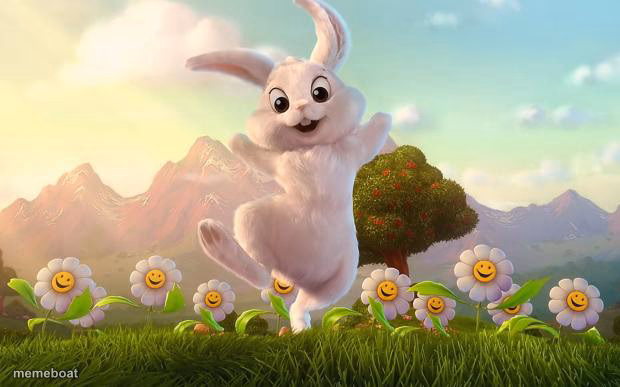 Easter-Bunny Defense - meme generator image preview