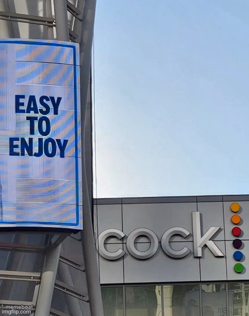 Easy to enjoy cock - meme generator image preview