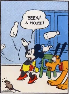 Eek a mouse - meme generator image preview