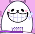eggdog smiling