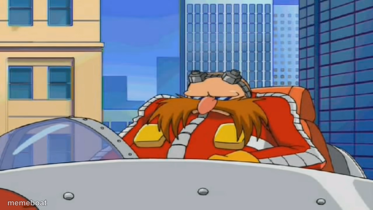 Eggman is Disappointed - Sonic X - meme generator image preview
