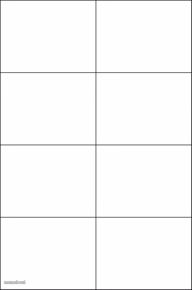 Eight panel rage comic maker - meme generator image preview