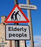 Elderly Crossing