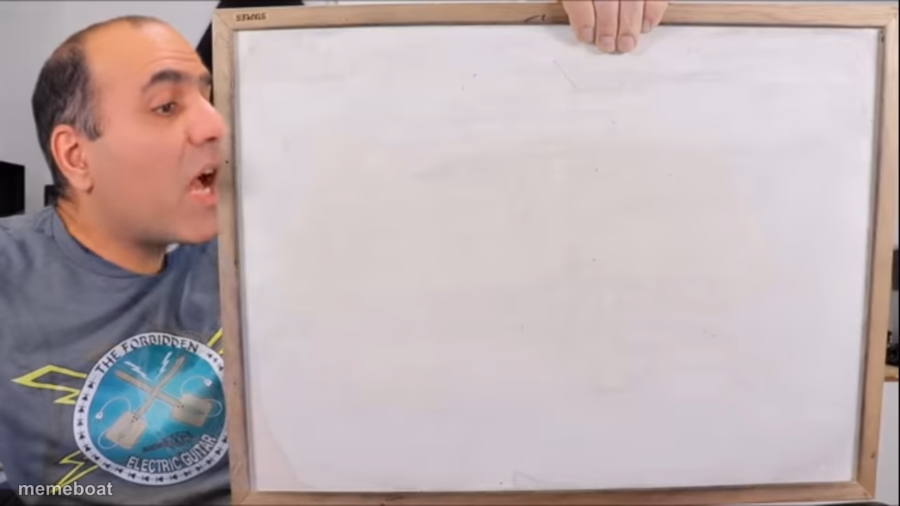 ElectroBoom Marker Board Meme - meme generator image preview