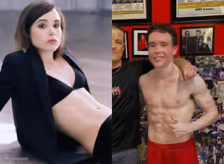 Elliot Page Before vs After Transition