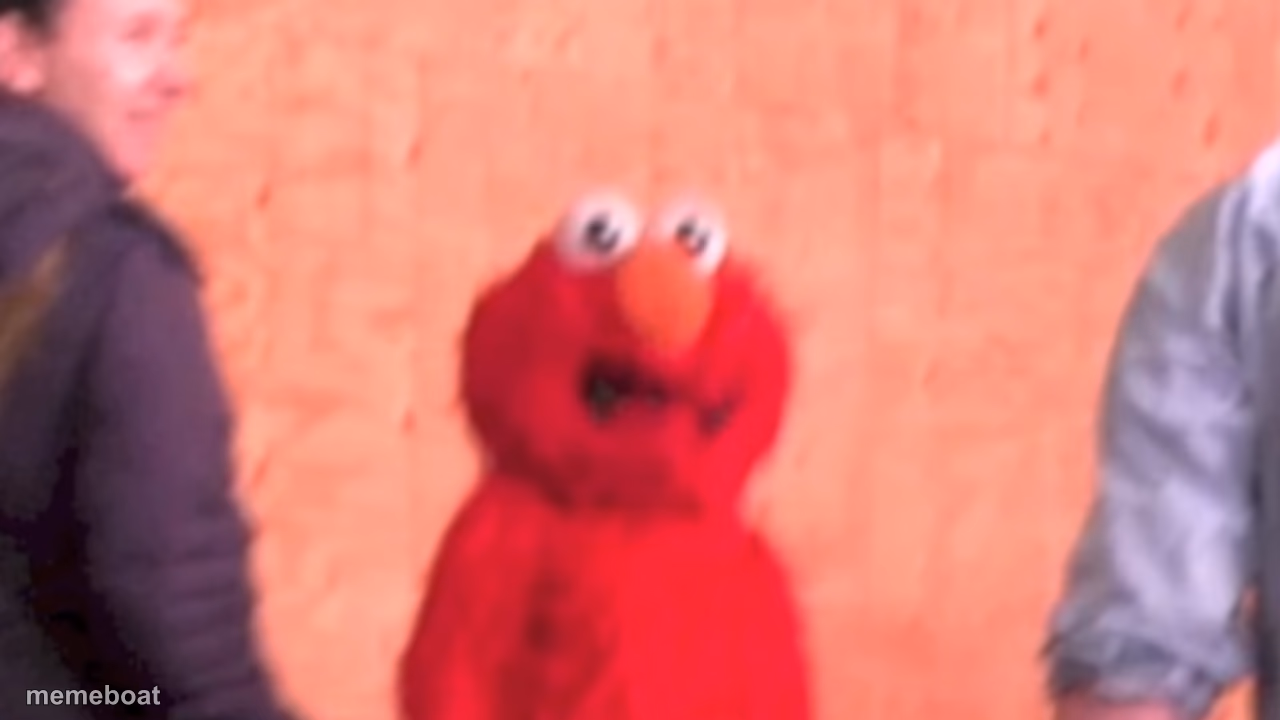 elmo sees some shit - meme generator image preview