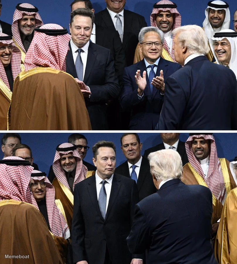 Elon and Trump Making Up - meme generator image preview