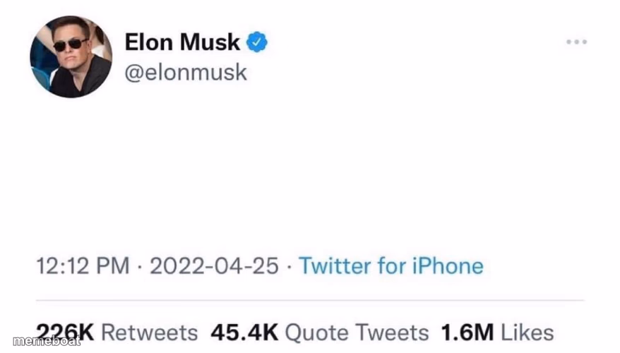 Elon Musk Buying Company - meme generator image preview