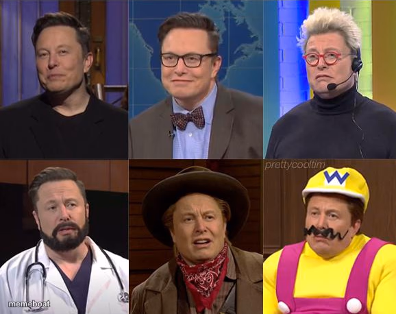 Elon Musk SNL - meme generator image preview
