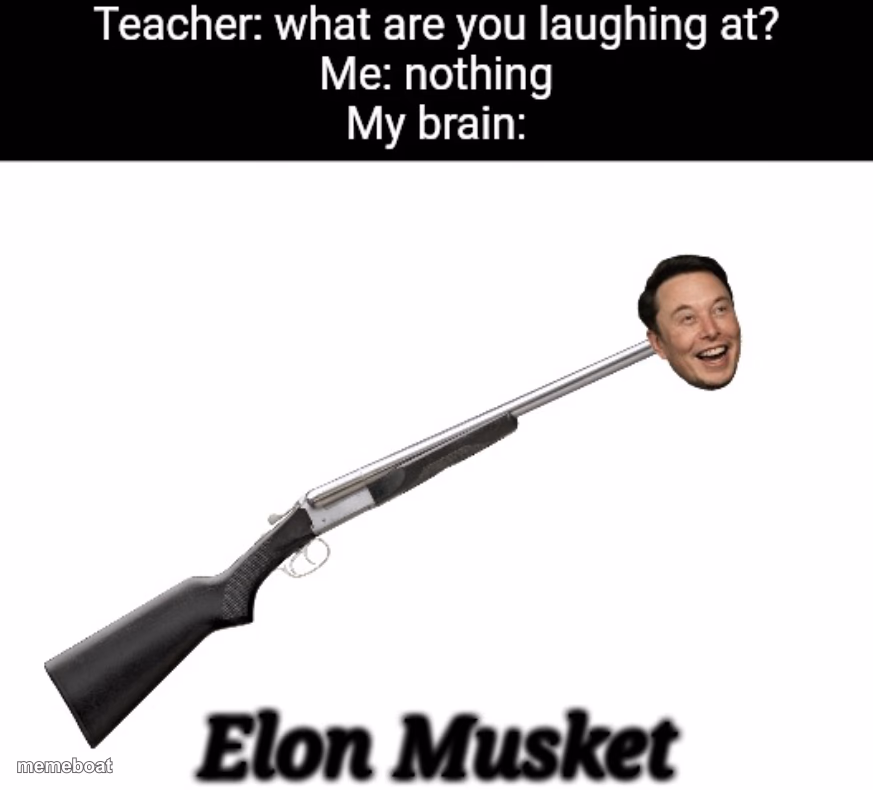 Elon musket - meme generator image preview