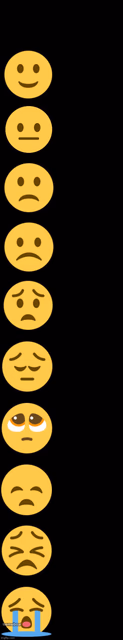 Emoji Becoming Sad