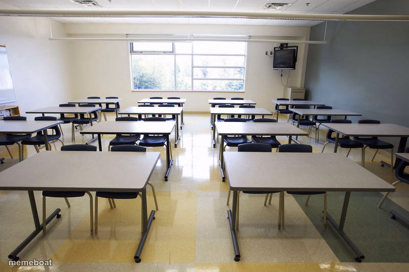 Empty Classroom - meme generator image preview