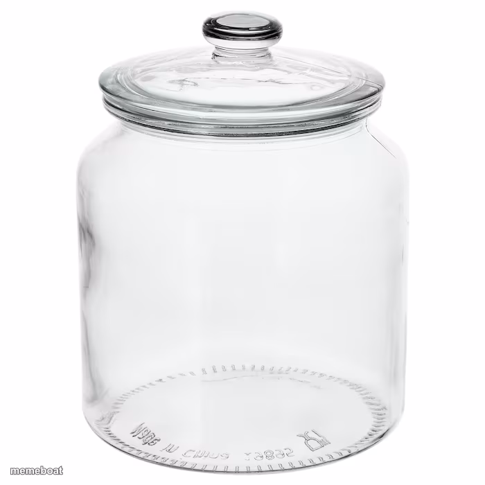 Empty jar - meme generator image preview