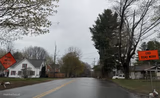 End road work