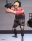 Engineer with rocket launcher