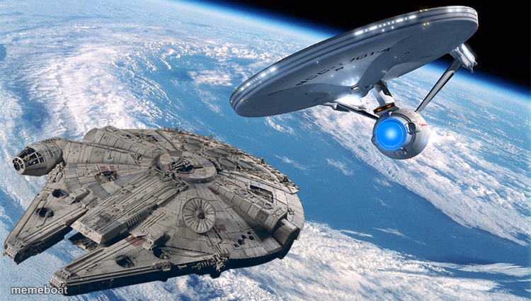 Enterprise and Falcon - meme generator image preview