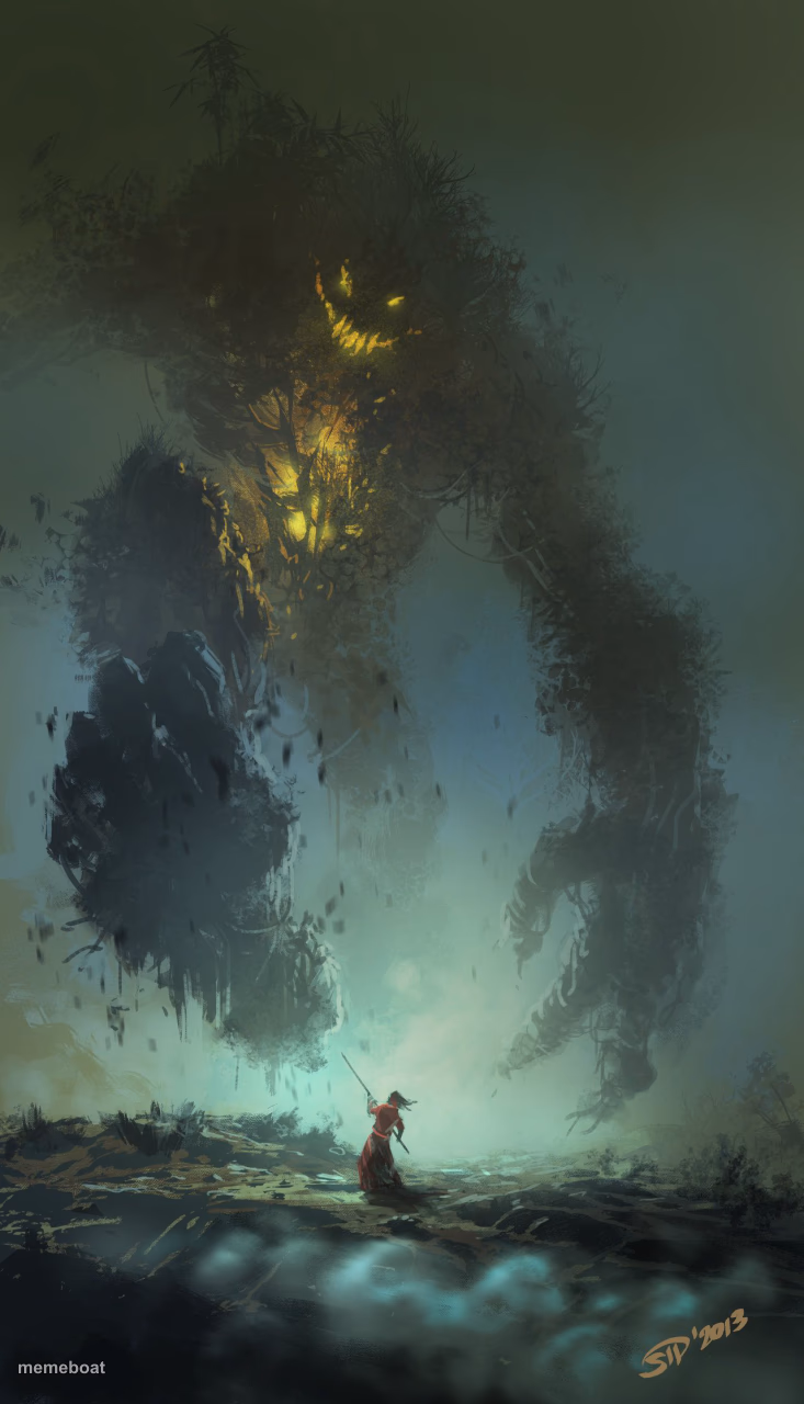 epic giant monster - meme generator image preview