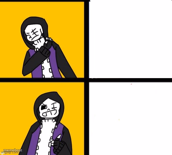 Epic! Sans Hotline Bling - meme generator image preview