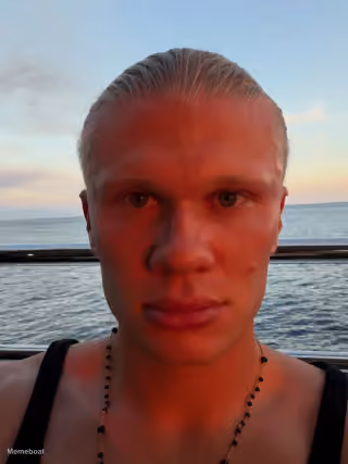 Erling Haaland Sus Selfie