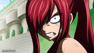 erza angry - meme generator image preview