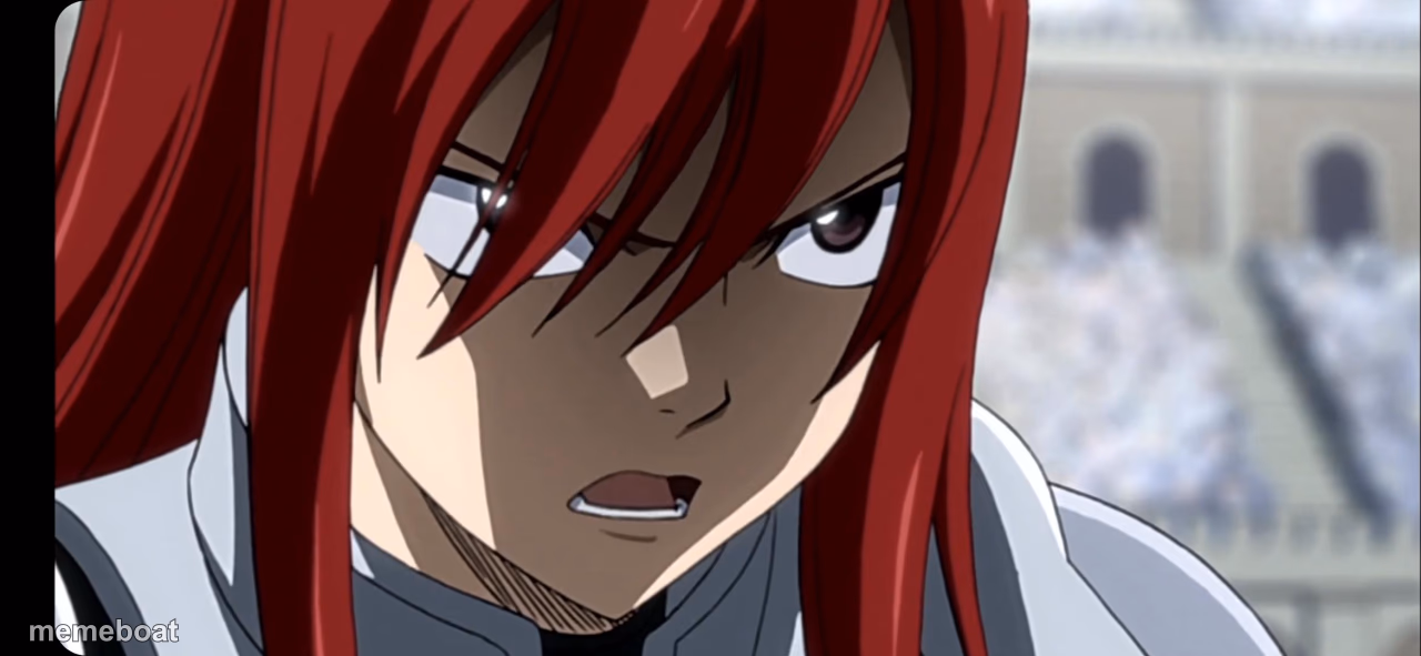 erza angry - meme generator image preview