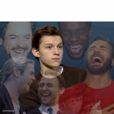 Everyone laughing