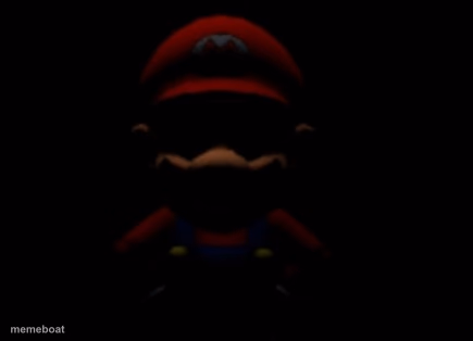 Evil Mario Stare - meme generator image preview
