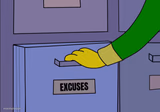 Excuses drawer