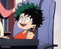 Exited Deku - meme generator image preview