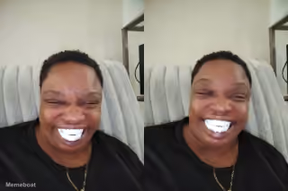 Extremely White Smile