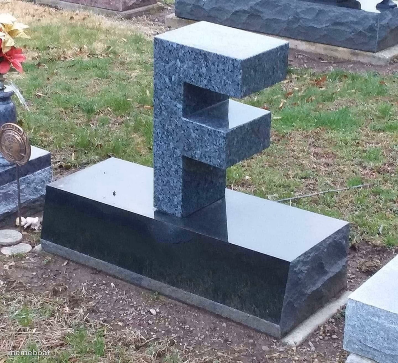 F grave - meme generator image preview