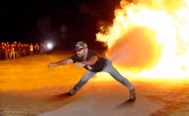 Fart Flames - meme generator image preview