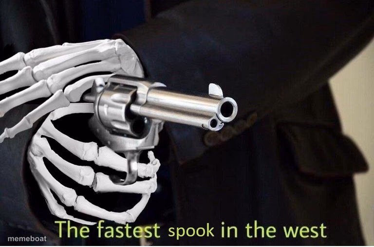 Fastest Spook in the West - meme generator image preview
