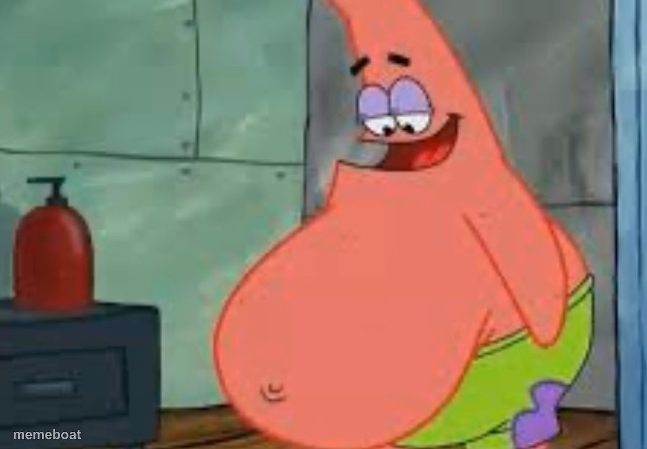 Fat Patrick - meme generator image preview