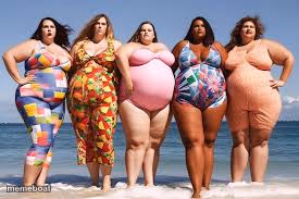 Fat women in Bathing Suits - meme generator image preview