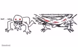 Feral Stick Figure