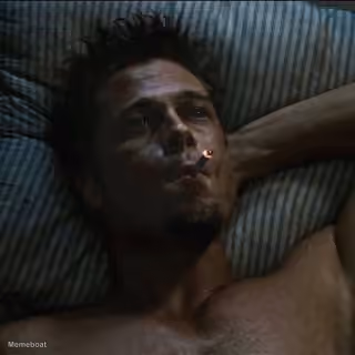 Fight Club Tyler Durden Smoking