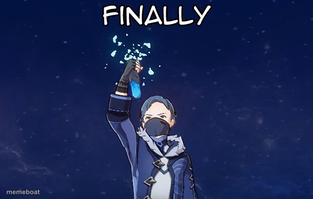 FINALLY genshin impact - meme generator image preview