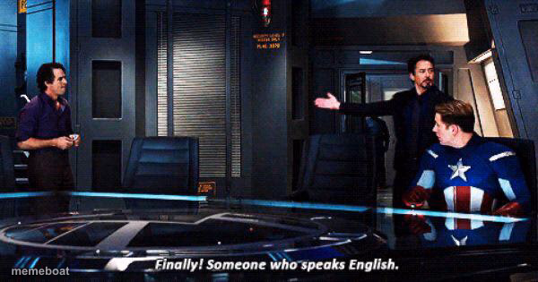Finally someone who speaks english - meme generator image preview
