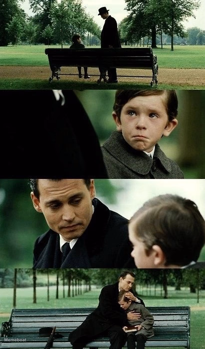 Finding Neverland "By Believing, Peter. Just Believe." - meme generator image preview