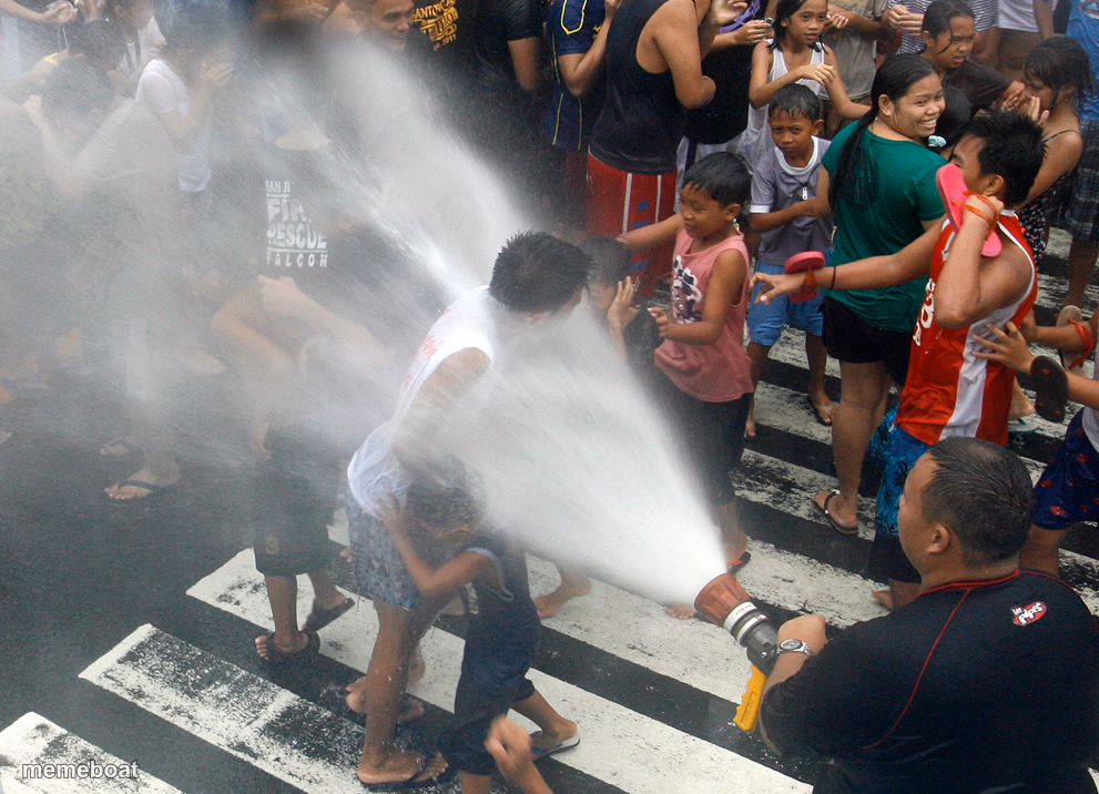 Fire Hose in the Face - meme generator image preview