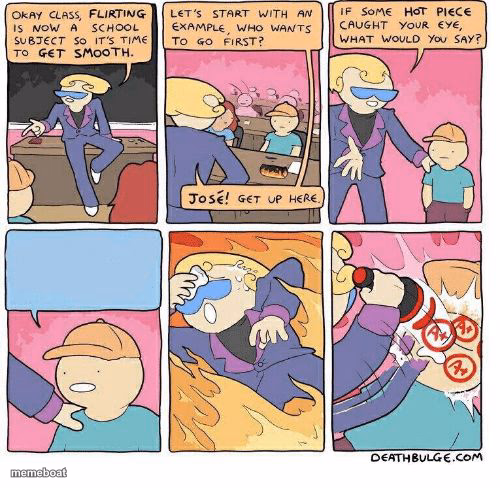 First Class Flirting - meme generator image preview