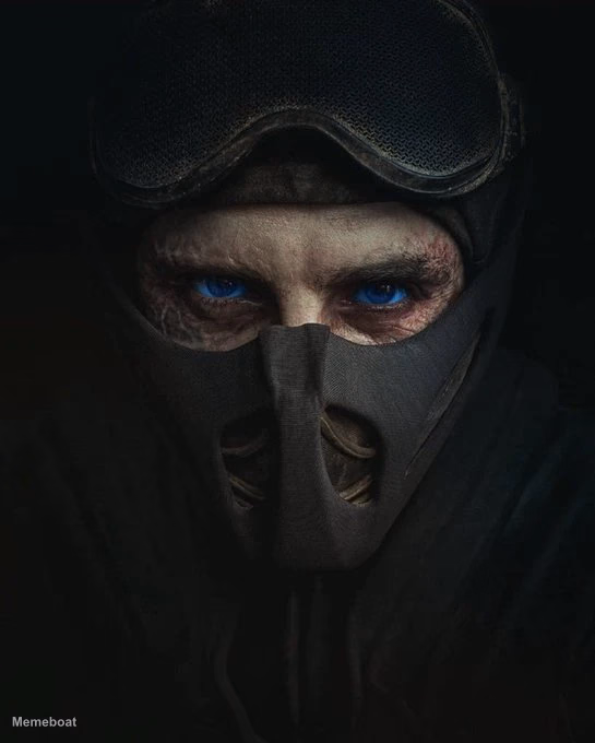 First Look of Timothée Chalamet / Mad Stare - Dune 3 - meme generator image preview