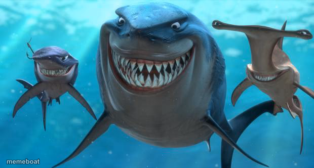 Fish are friends not food - meme generator image preview