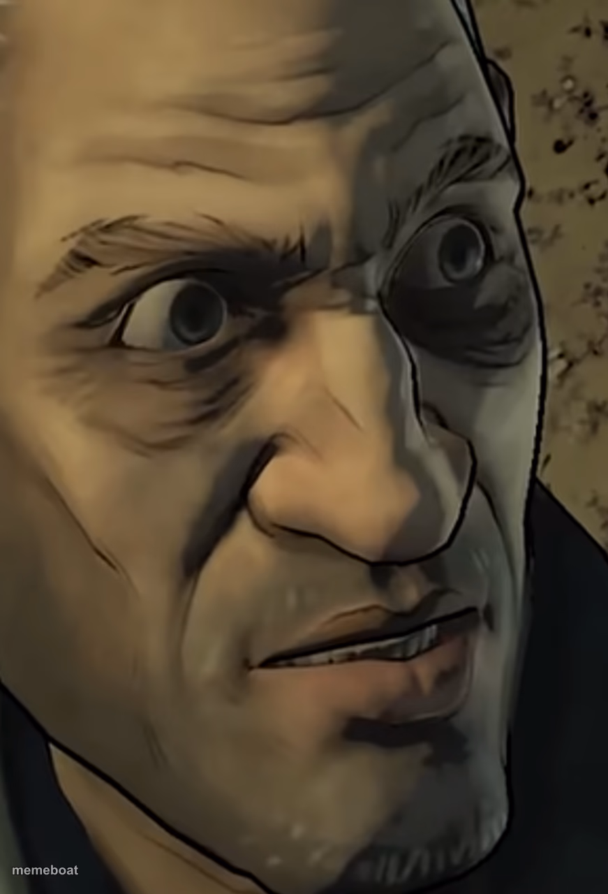 Flabbergasted Larry - meme generator image preview